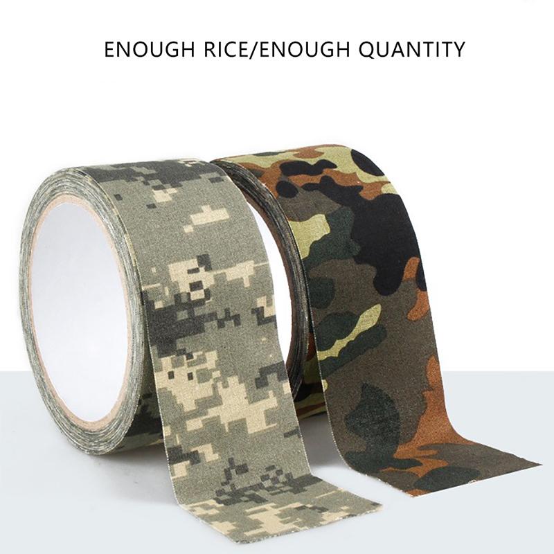 5M Outdoor Air Duct Camouflage Tape Hunting Waterproof Tape Camouflage Tape
