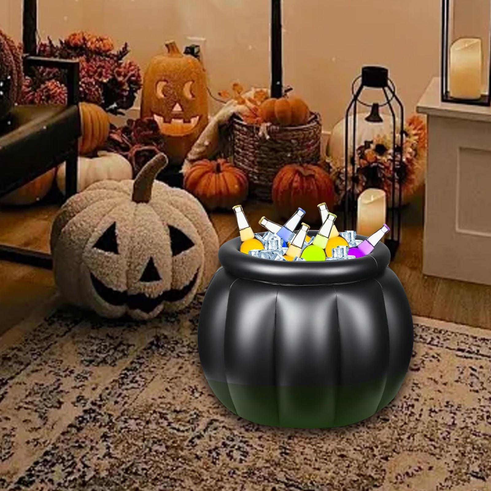 

Хэллоуин Надувное Ведро для Льда для Напитков Держатель для Напитков для Летних Вечеринок Пикника Бассейна В помещении