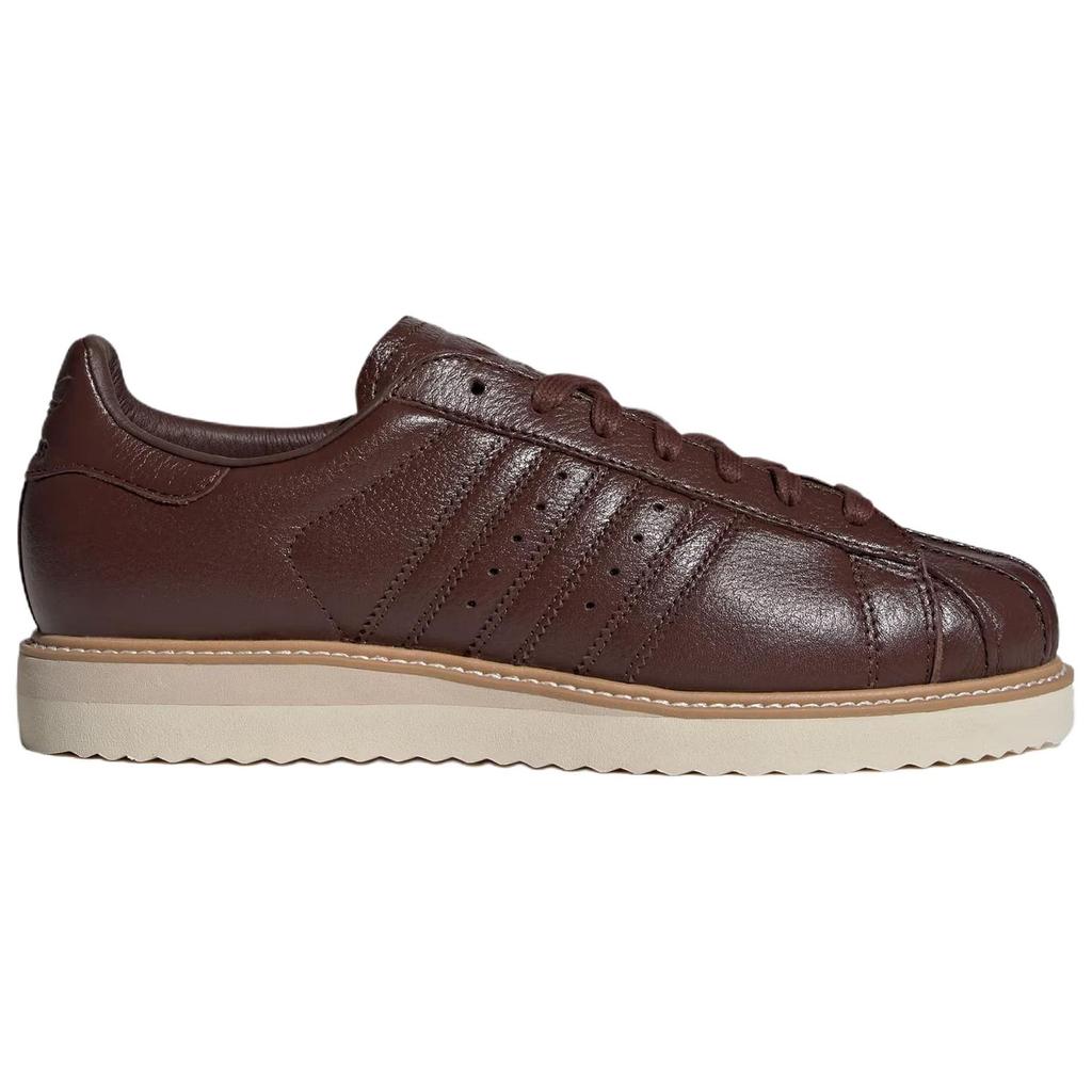 Adidas Originals Superstar Lux Comfortable Versatile Sneakers Unisex Sneakers Brown IH4175