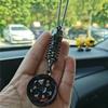 1PC Metal Car Wheel Shock Absorber Pendant Car Wheel Hanging Ornament Rearview Mirror Auto Interior Decoration Hanging Ornament