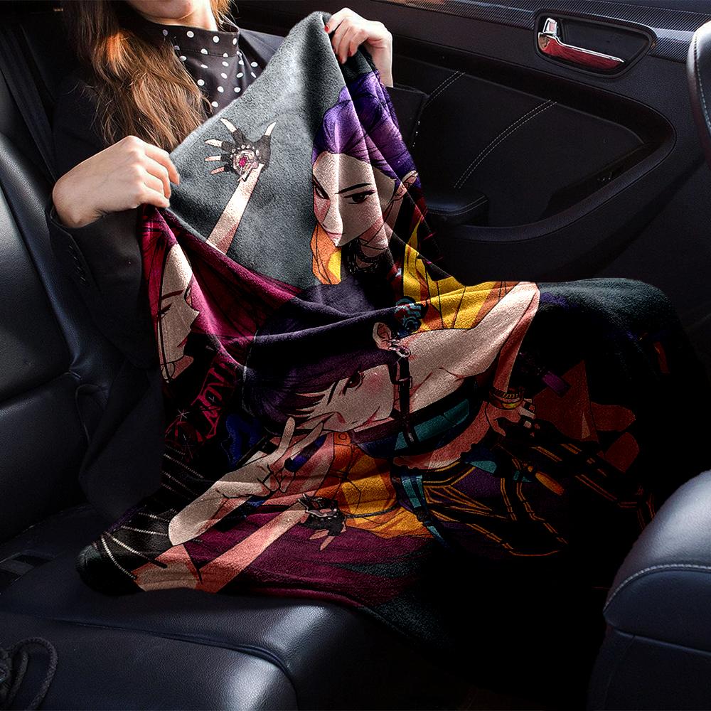 Fantasy Battle Trio Blanket Soft Throw Blanket For Home Bedroom Bed Sofa Travel Office Solid Christmas Blanket