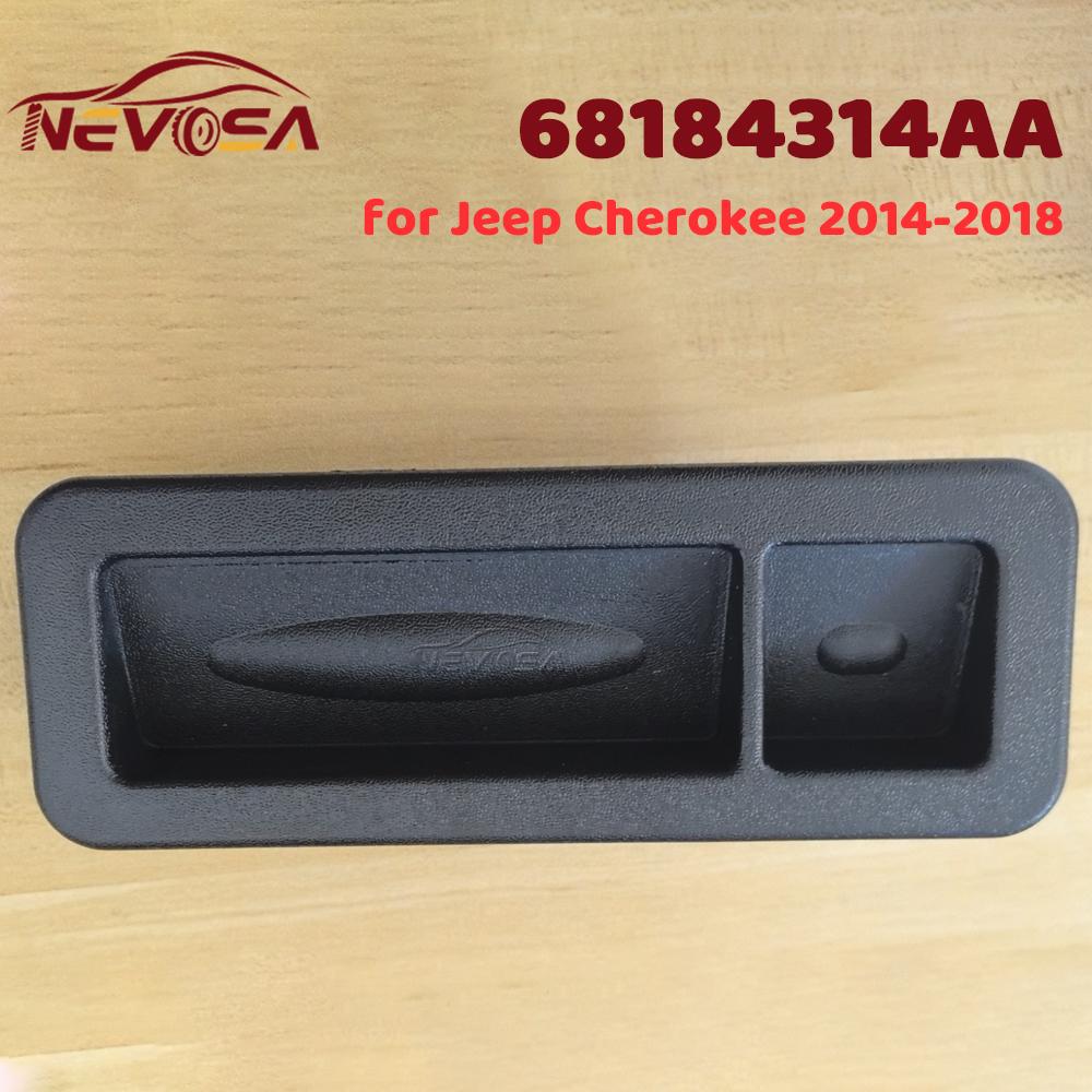 Задняя дверь автомобиля для Jeep Cherokee 2014 2015 2016 2017 2018 выпуска Ручка двери багажника Выключатель открытия заднего багажника Переключатель 68184314AA Tailgate Switch
