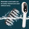 Hair Growth Comb Red Blue Light Therapy Hair Growth Device Electric Scalp Massager for Hair Growth Alopecia Treatment