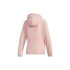 Adidas Windbreaker With Hood And Zipper Women Jacket Pink FT2886