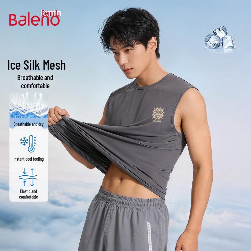 Baleno Men s Quick-Dry Sleeveless Tank Top M