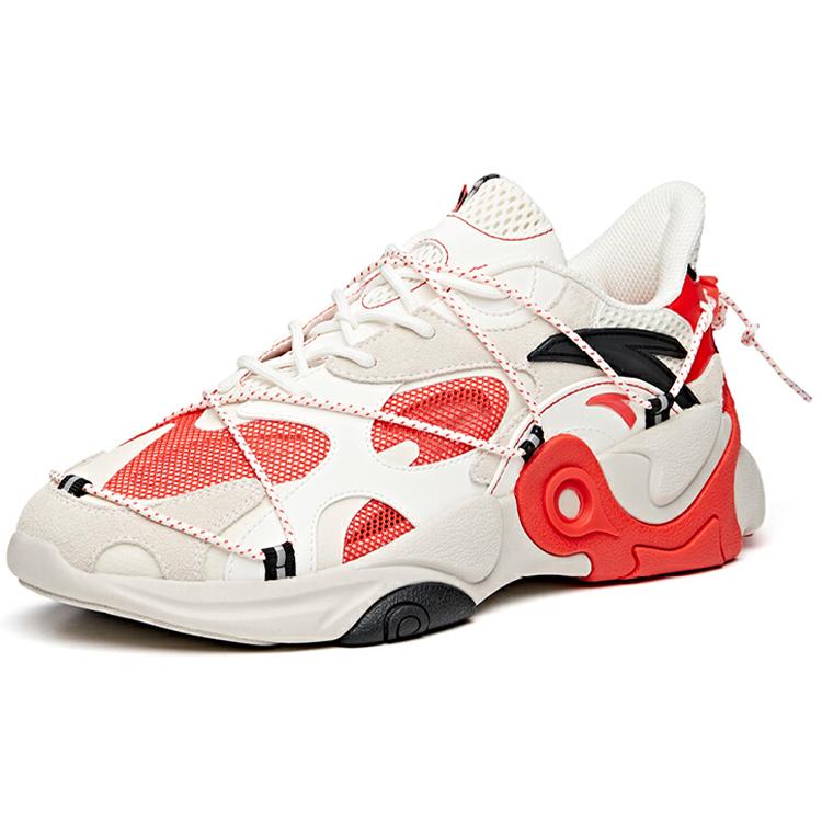 New ANTA Split Low 'White Red Black' 912028850-3
