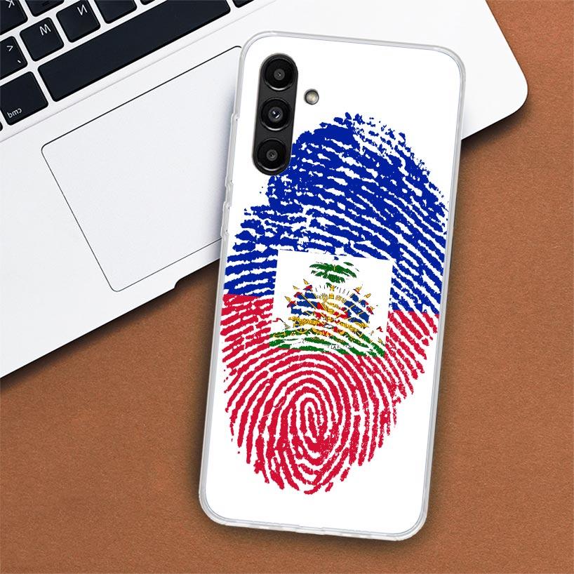 Haiti Haitian Flag Phone Case For Samsung Galaxy A02S A12 A22 A32 A42 A52 A72 A51 A50S A71 A41 A31 A21S A70S A40 A30S A20E A10S