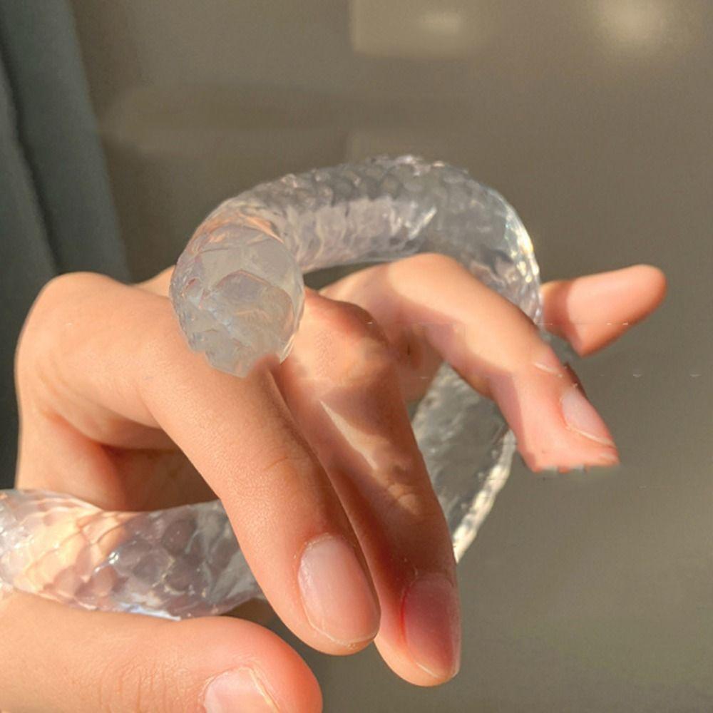 

Slow Rise Sticky Slow Rebound Snake Toy Simulation Snake Pinch Toy Children