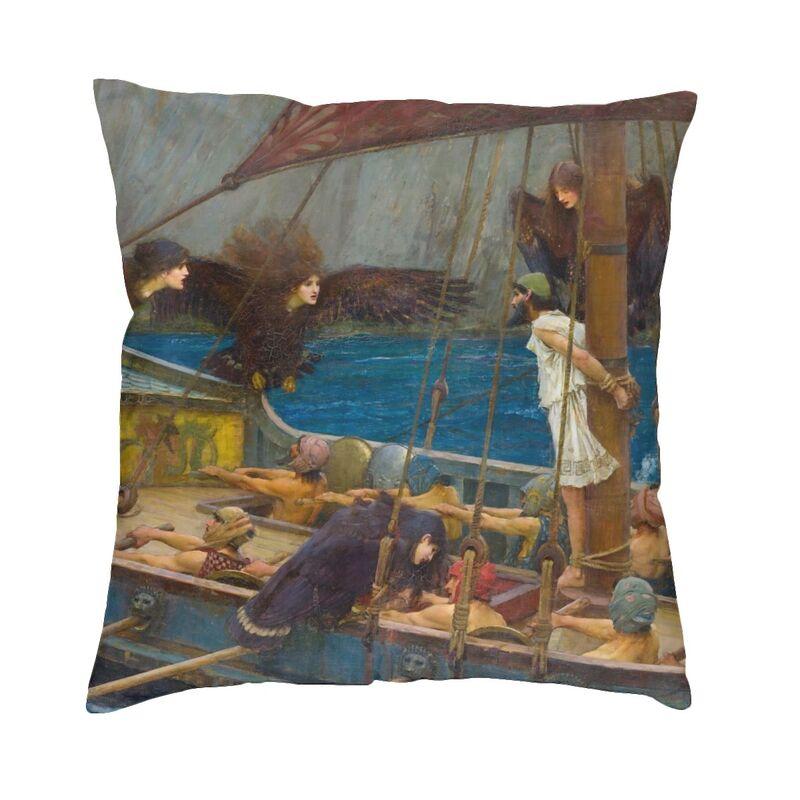 John William Waterhouse The Soul Of The Rose Pillow Case 45x45cm Decor Home Vintage Oil Painting Chair Cushion Square Pillowcase