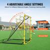 Baseball And Softball Rebounder Net, 4 X 4.5 Feet PitchBack Baseball Nest for Pitching and Fielding Training, Pitch Return Trainer Rebound Net with