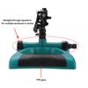 360 Degrees  Fully Circle Rotating Watering Sprinkler Irrigation System Nozzle  for Garden