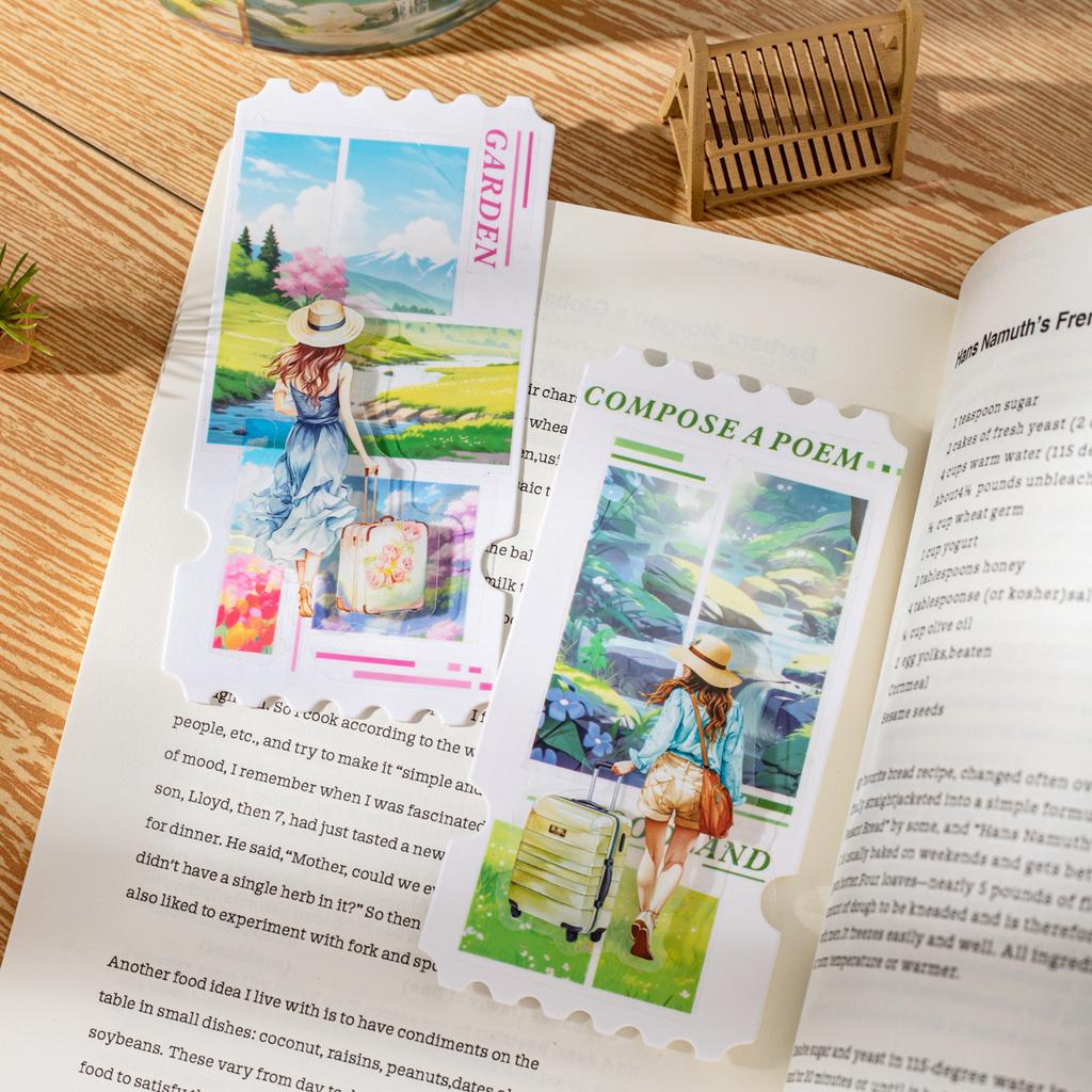 1pcs/1lot Decorative Adhesive Tapes split-screen dream world Masking Tapes Scrapbooking DIY Paper Japanese Stickers
