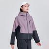 Tuluozhe Damen Kurze Kapuzen-Outdoorjacke