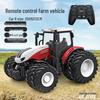 Electric Remote-Control Alloy Tractor & Harvester Toy for Kids
