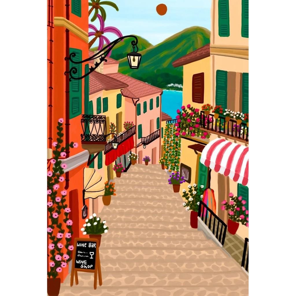 Nordisch Marokko Marrakesch Kappadokien India Gate Reise Stadt Poster Landschaft Leinwand Wandkunst für Wohnzimmer Heimdekoration