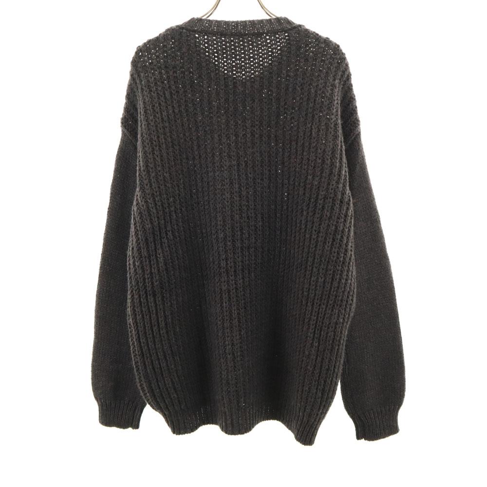 LIVIANA CONTI made in Italy Long sleeve sweater S Charcoal gray knit Women Used