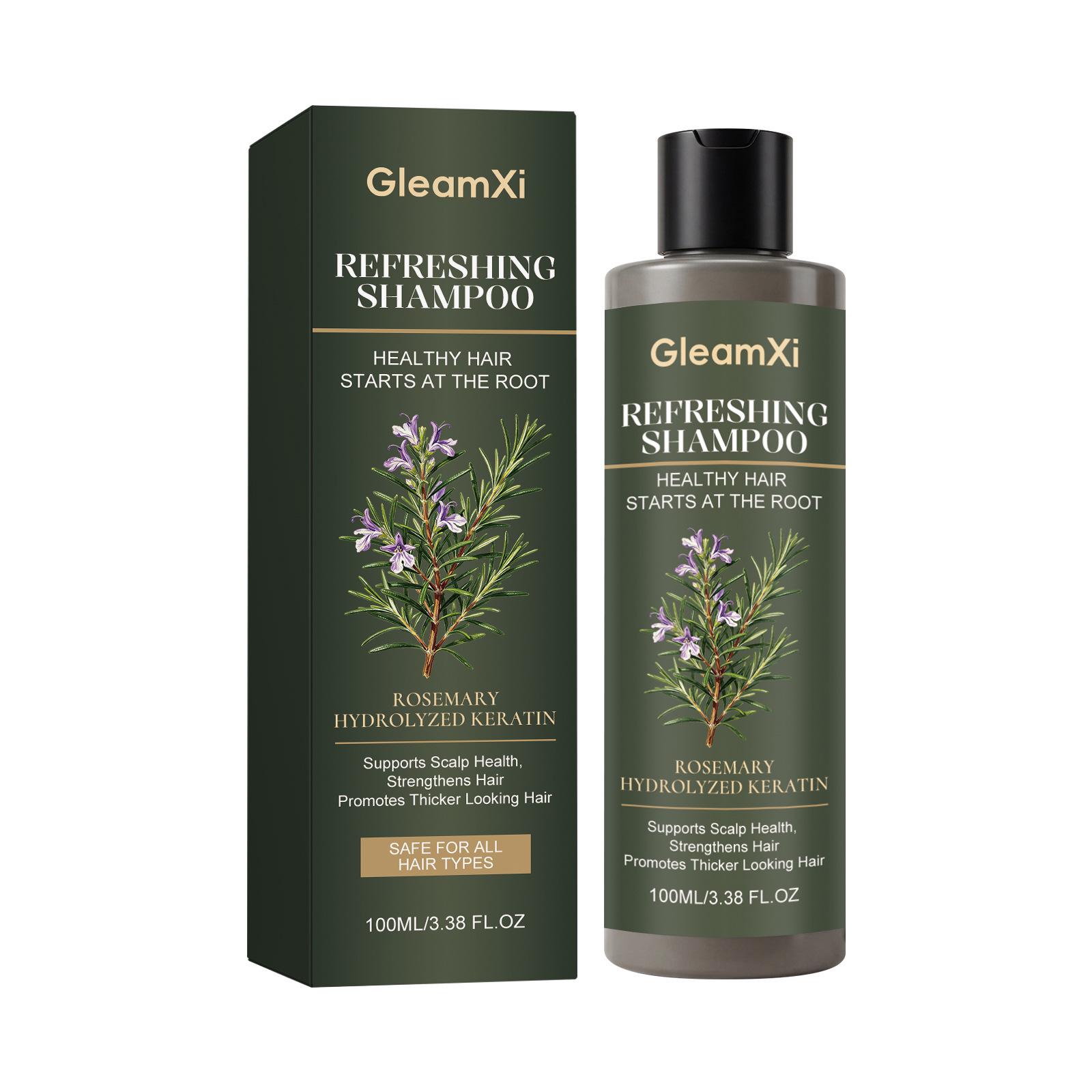 GleamXi Шампунь с розмарином для осветления, освежения и контроля жирности