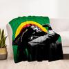 Bob Marley Reggae Legend Blanket Warmthful Decor Great For Picnics Chair Sofa For All Occasions Digital Print Ideal Gift For Birthday Valentine'S Day