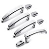 1/2/4 Pcs Car Front Left Right Rear Chrome ABS Door Outer Handle Covers For Chevrolet Captiva Sport Aveo Saturn 96468266