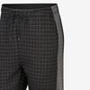 Nike Plaid Lace-Up Casual Training Tapered Vintage Sports Pants Women Pants Black CI9437-011