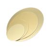 Cake Boards 10 Pcs Golden Round Non-slip Durable Cardboard Cake Supports for Home Baking Birthday Wedding Banquet Dessert Display