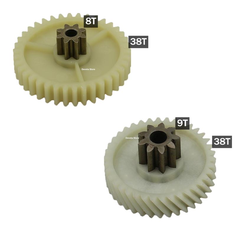 8T 9T-38T Shredder Gear Accessories For 9953 9954 9912 9952 33152 9951 9907 S220 shredder model repair parts Spur/Helical Gear Spur gear