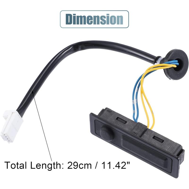 Tailgate Trunk Lid Release Switch for Nissan Murano 2009-2014, Quest 2011-2017, 3.5L Models Replace 25380-1AA0A