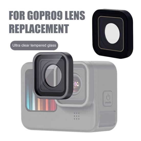 Actionkamera UV-Linsenfilter für GoPro 13/12/11/10/9 UV-Schutz Optisches Glasfilter Linsenschutz Kunststoffrahmen Mehrfachbeschichteter Linsenschutz