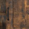 TV Cabinet Smoked Oak 150 x 31 x 47 cm Engineered Wood
