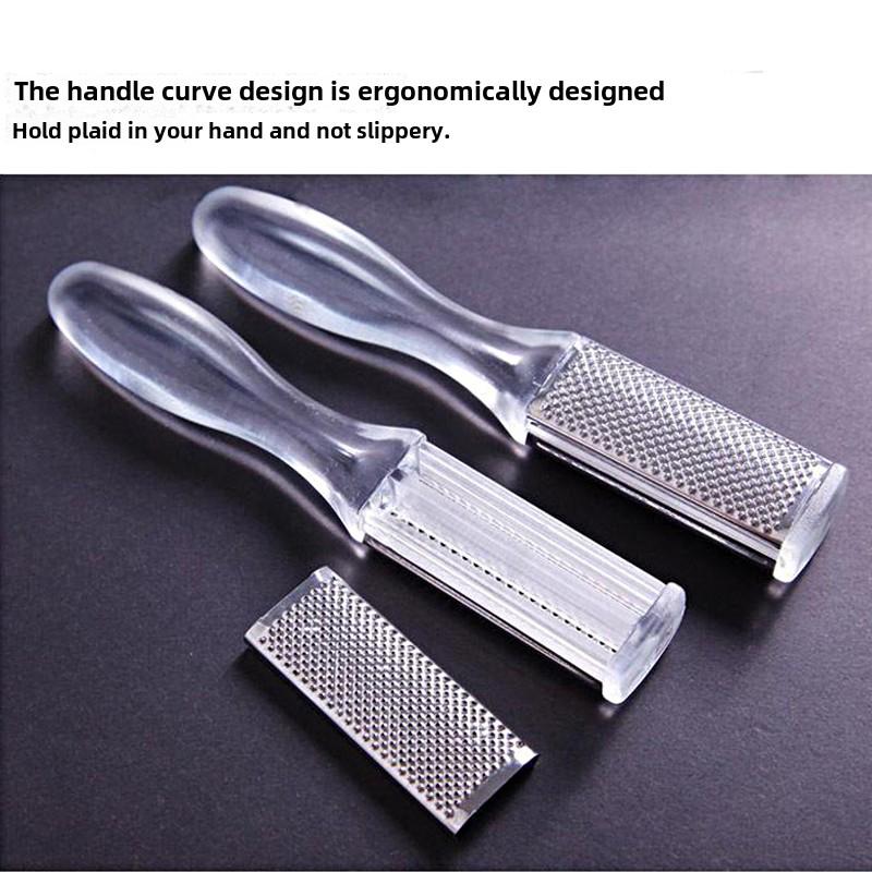 1PC Grater Callus Foot Care Tools Skin Remove Transparent Foot Rasp Exfoliating Hard Dead Pedicure Tool File Scrubber