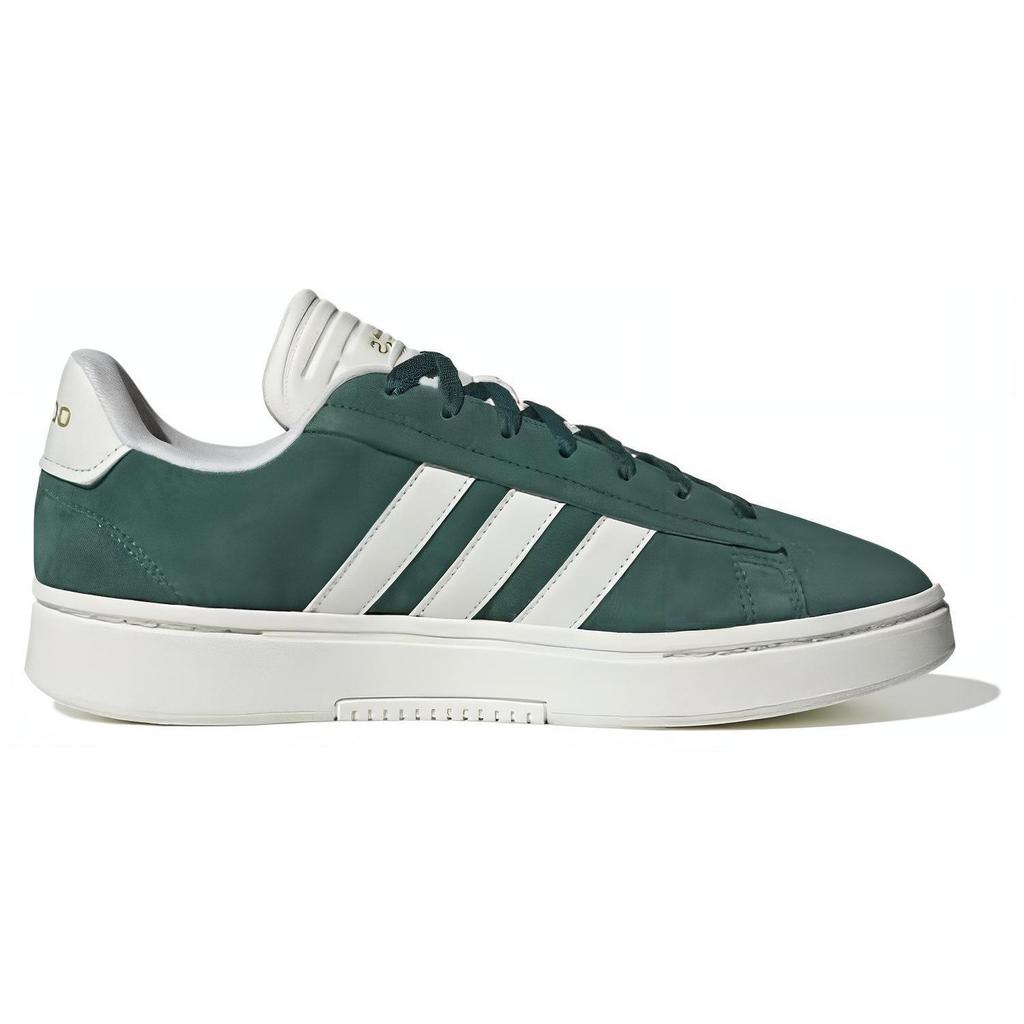 Adidas Grand Court Alpha Trendy Lightweight Slip-Resistant Durable Low-Top Lifestyle Casual Shoes Unisex sneaker Green White IH0851