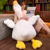 Entzückendes Gänse-Stofftier Weiche Kuschelpuppe Heim- und Bürodekoration 3D-Kissen Geburtstaggeschenk Für Kinder
