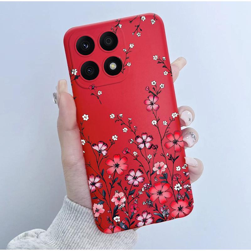 For Huawei Honor X8a Case HonorX8a Soft TPU Silicone Cover Cute Cartoon Panda Phone Case For Honor X6a HonorX6a Plus Coque Funda