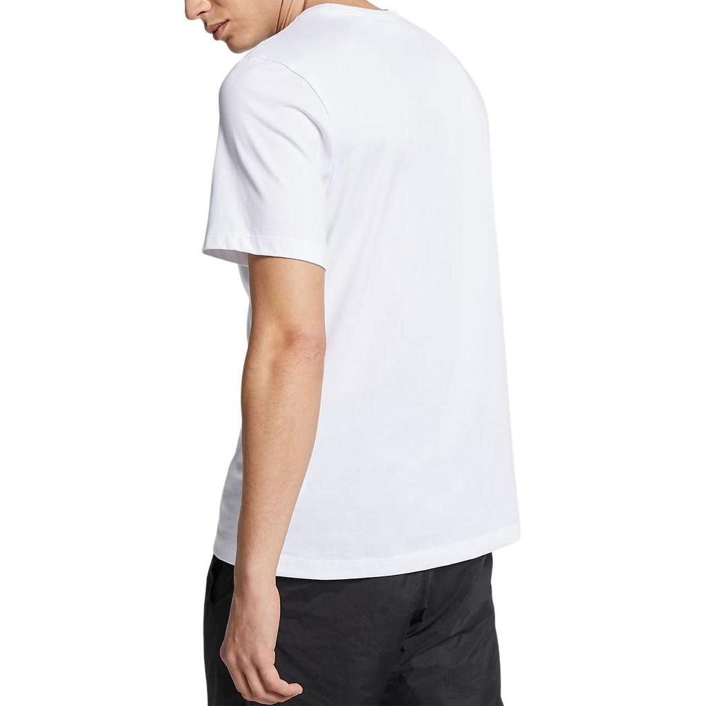 Jordan Air Jordan 4 T Shirts Men's Crew Neck Moderate Straight Fit CI9876-100