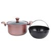 Stainless Steel Stock Pot Nonstick Cooking Soup Pot with Lid Ergonomic Handles for Induction Cooker Gas Stove