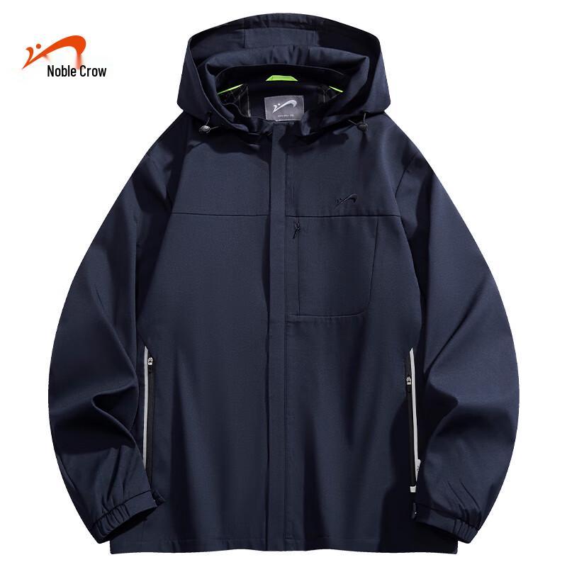 

K-Bird Windproof Waterproof Detachable Hood Unisex Jacket 3XL