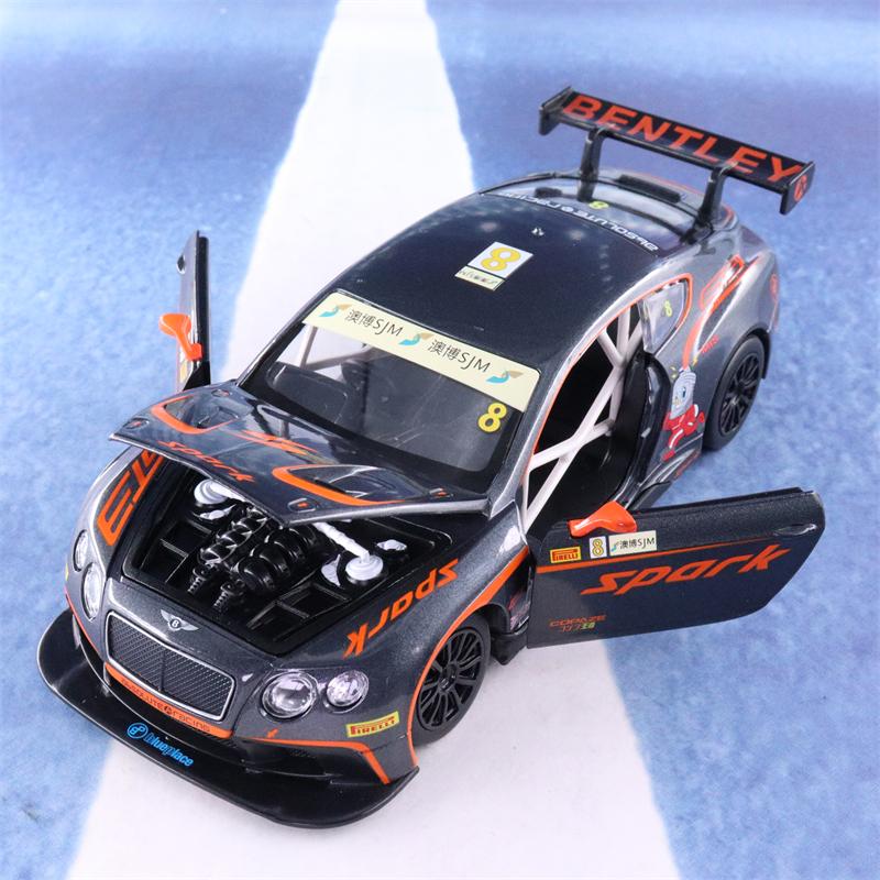 Модель игрушечного автомобиля Bentley Continental в масштабе 1/32 — фото 10