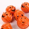 1pc Halloween Decoration Cute Colored Pumpkin Head Fun Ghost Face Bell Pendant Pet Keychain Pendant Fun Bell Handmade Jewelry