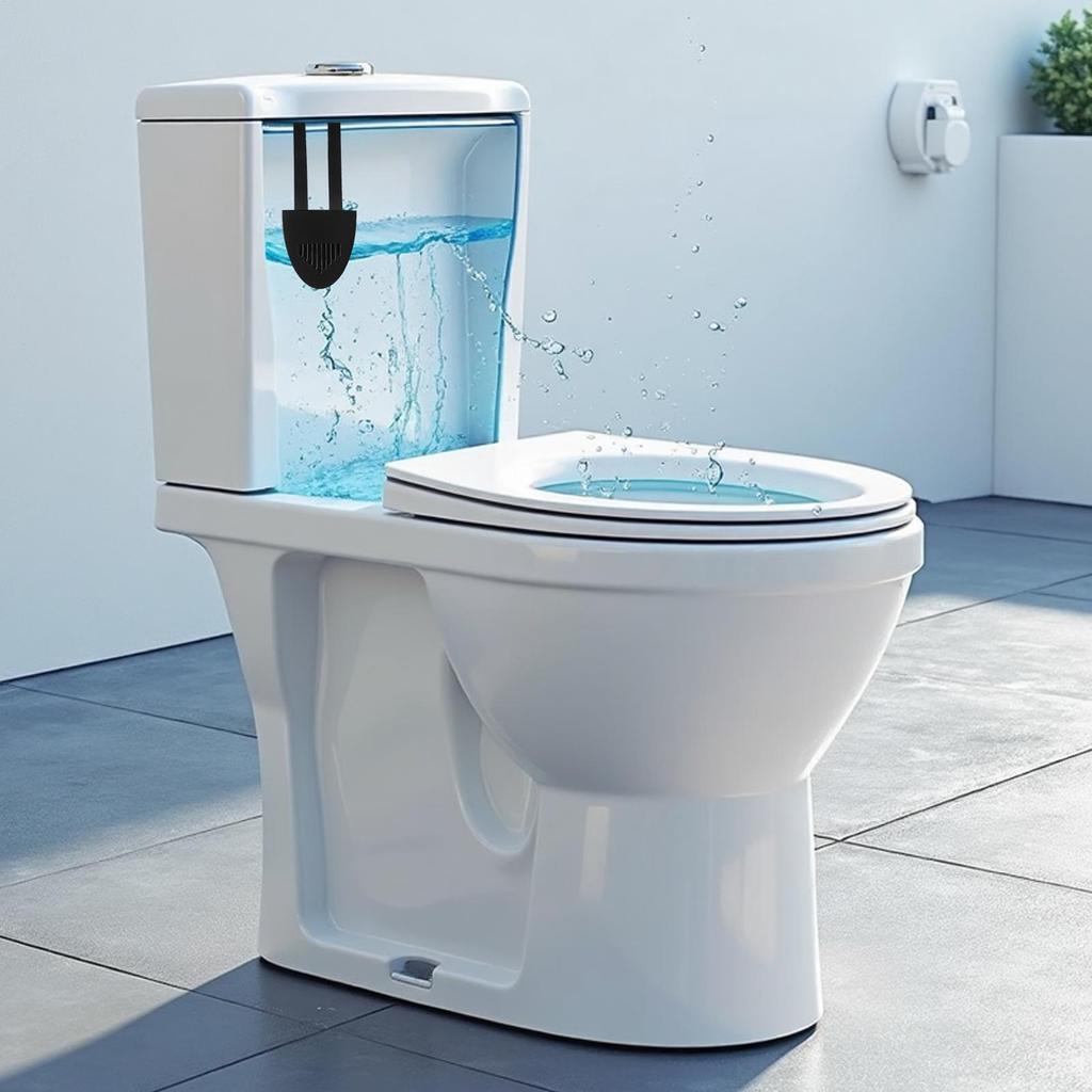 Toilet Tank Cleaner Tablet Holder Dissolution Booster Bracket Suspending Toilet Cleaning Tablet Holder for Bathroom Dorm