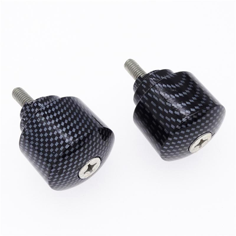 2pcs for Honda CB 919 CBR 600RR 900RR 929RR 954RR Motorcycle Handlebar Anti Vibration Grips Cap End Plugs Cover Accessories