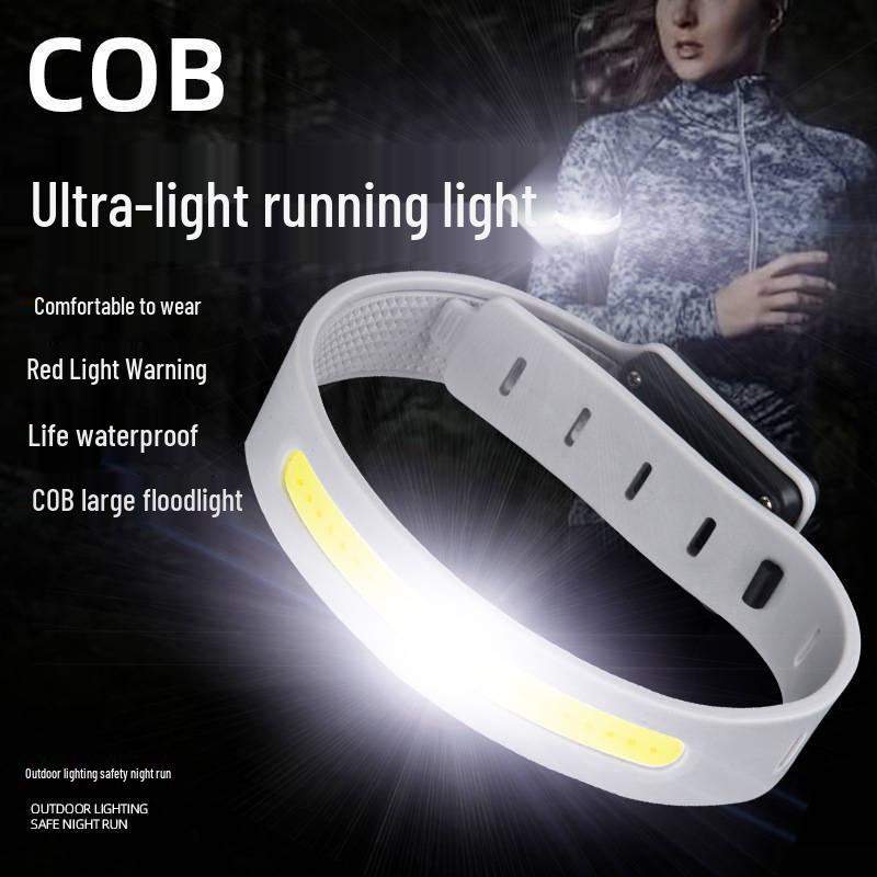 Rechargeable Mini COB Light: Strong, Lightweight Silicone for Night Cycling, Running, and Backpacking