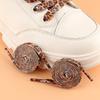 Leopard Prints Shoe Laces Polyester Shoe Laces 120cm Long Flat Shoelaces for Adults Kids Trainers Sneakers Running Shoes