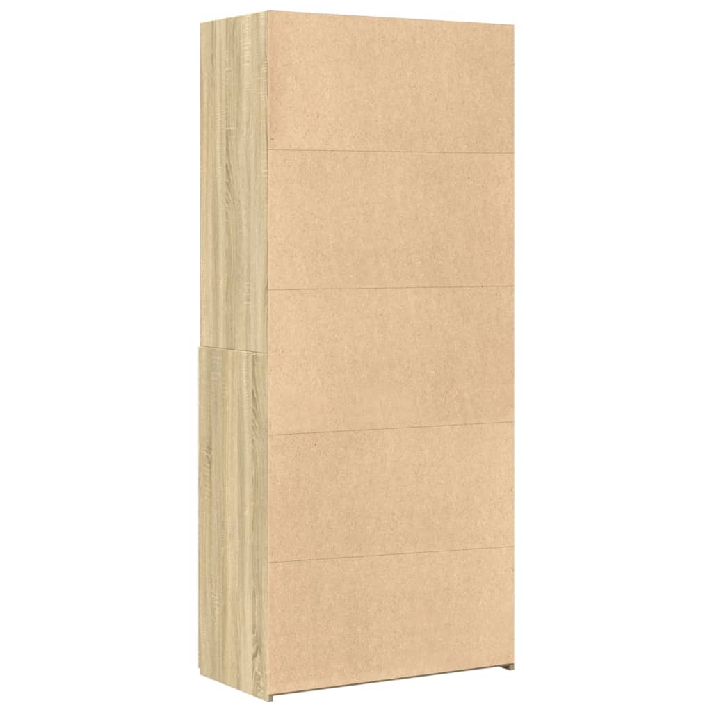 Highboard Sonoma Oak 80 x 42.5 x 185 cm Particleboard