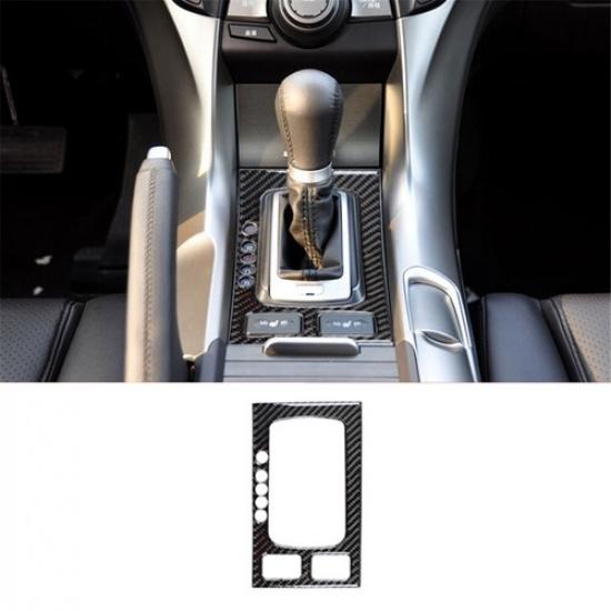 Carbon Fiber Interior Automatic Gear Shift Cover Trim For Acura TL 2009-14