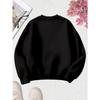 Cute Girl Christmas Creative Capybara Print Sweatshirt - Comfortable Long-Sleeve Round Neck for Autumn And Winter