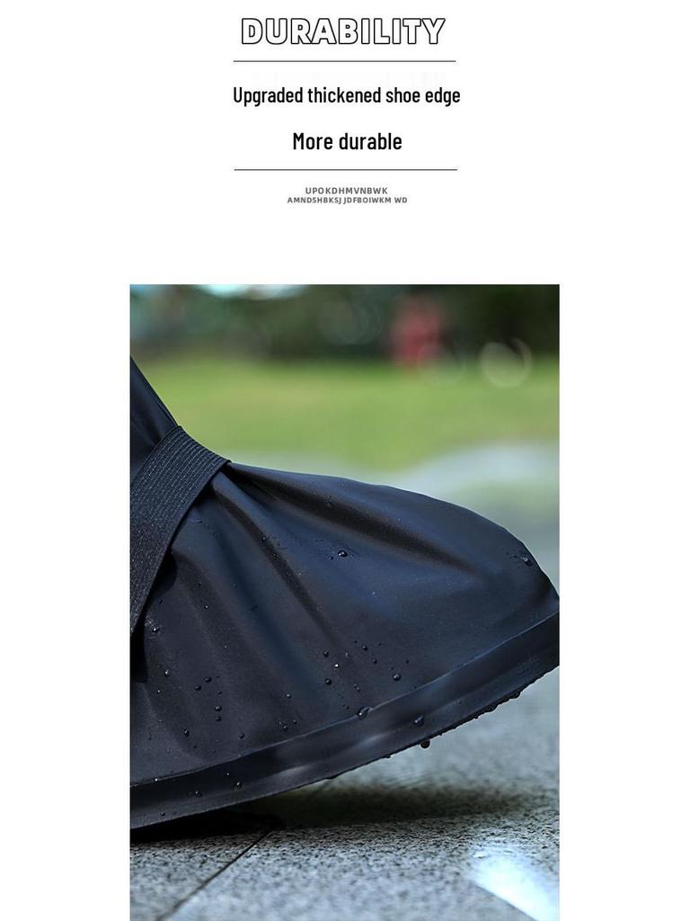 Hohe Wasserdichte Rutschfeste Überschuhe: Langlebig, sanddicht und schneesicher für den Außenbereich für Männer und Frauen