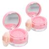 Portable Plastic Loose Powder Box 3g/5g Mini Empty Loose Powder Container with Sieve Cosmetic Jar Travel Make Up Accessories