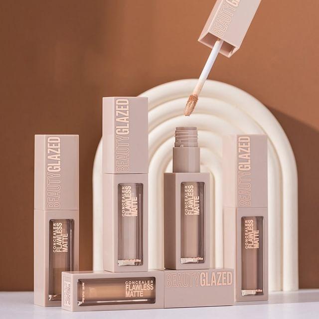 BEAUTY GLAZED - Flawless Matte Concealer - 10 Shades 101# - 8g