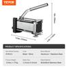 French Fry Cutter Stainless Steel Potato Vegetable Slicer Chopper 2 Blades
