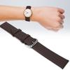 Unisex Brown 18mm Watchband Strap Replacement Watch Band Watch Accessory